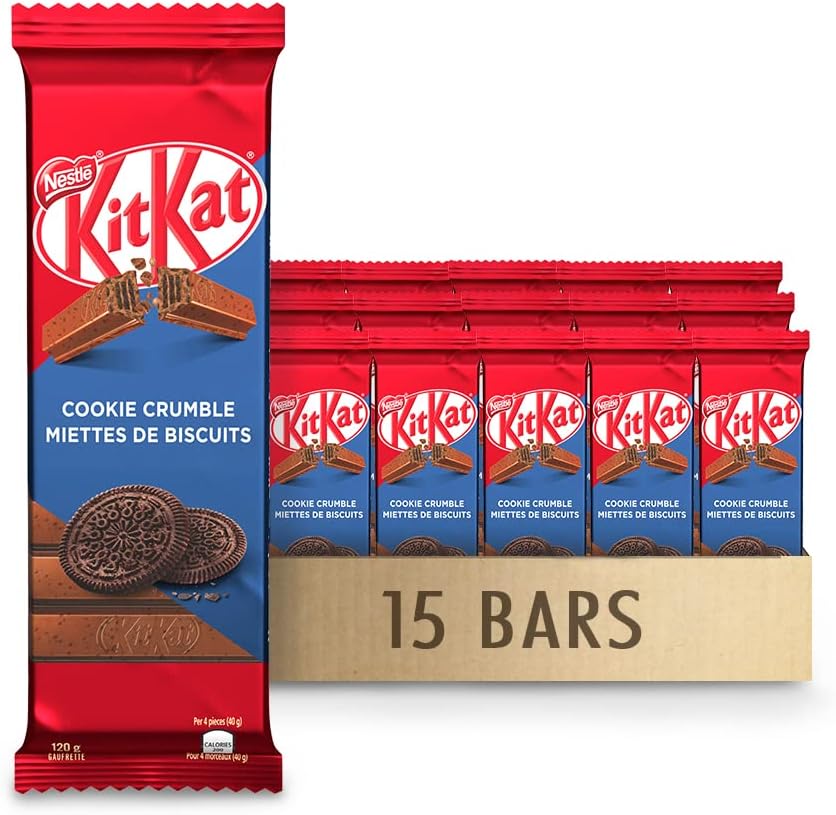 Kitkat Cookie Crumble 120g Bar Wholesale - Case of 15