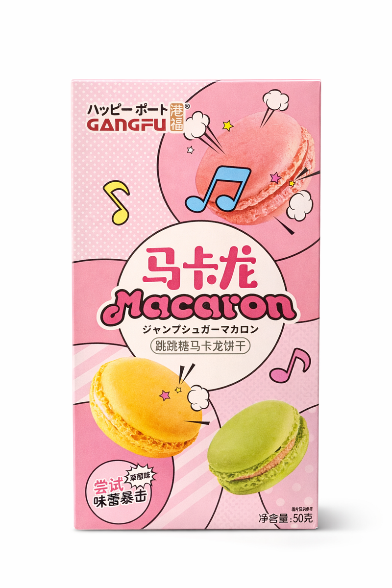 GANGFU Strawberry Macaron