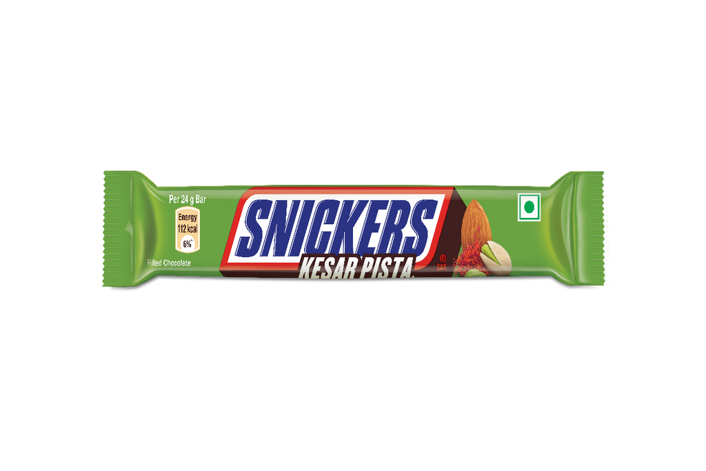 Snickers Kesar Pista Chocolate Bar - 22G