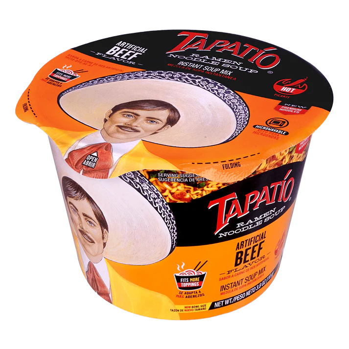 Tapatio Ramen Noodle Soup Beef