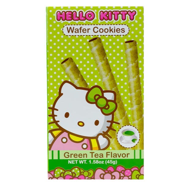 Hello Kitty Wafer Cookies Greentea Flavor