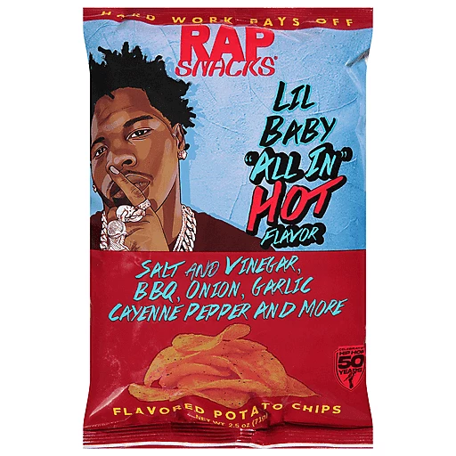 Rap Snacks Lil Baby Hot Flavor Exotic Snack Guys