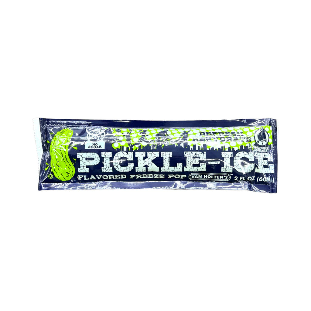 Van Holtens Pickle-Ice Flavored freeze pop