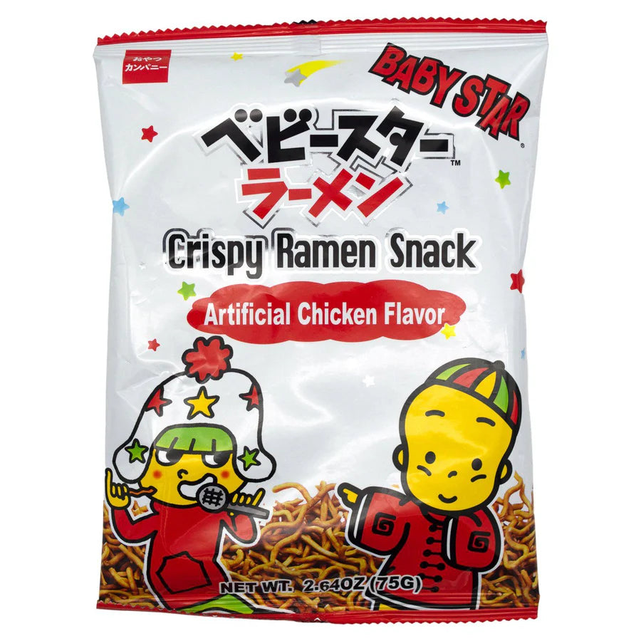 Oyatsu Baby Star Crispy Ramen Snack Limitation Chicken Flavor