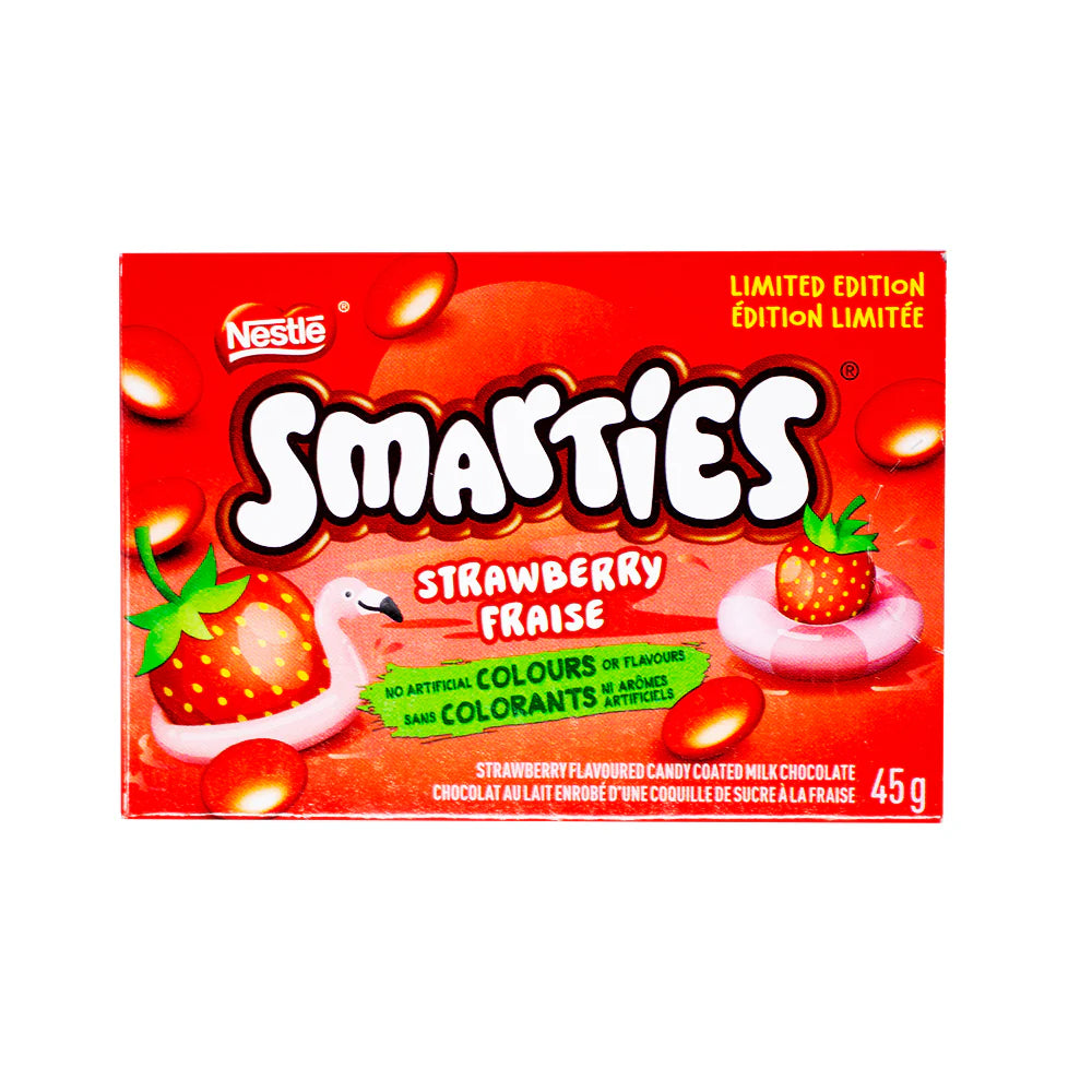 Nestle Smarties Strawberry Fraise