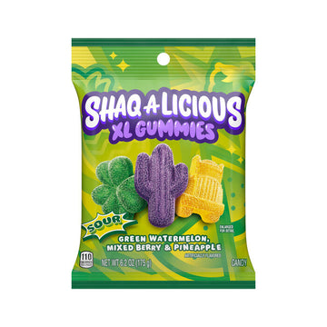 Shaq-A-Licious XL Sour Gummies
