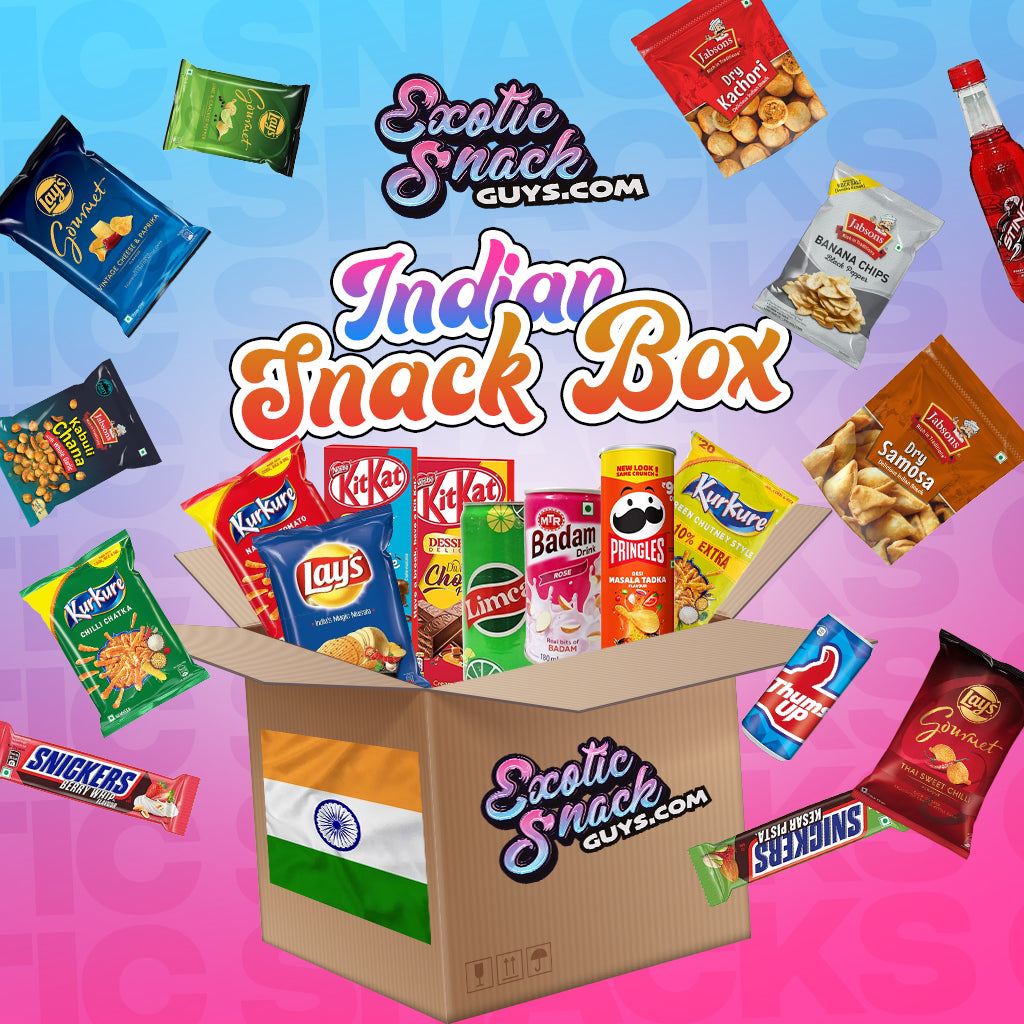 Indian Snack Box – Exotic Snack Guys
