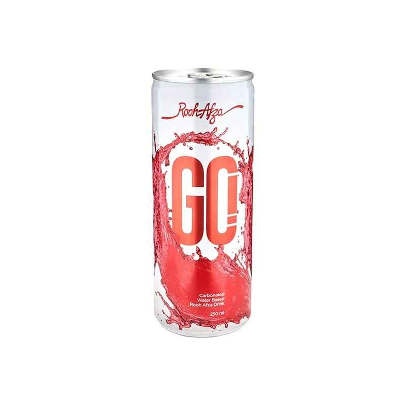 Rooh Afza GO Drink 250 ML Case of 12 - Pakistan