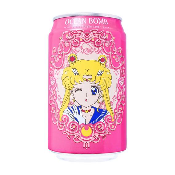 Ocean Bomb Sailor Moon Pomelo 330ml Can Wholesale - Case of 24