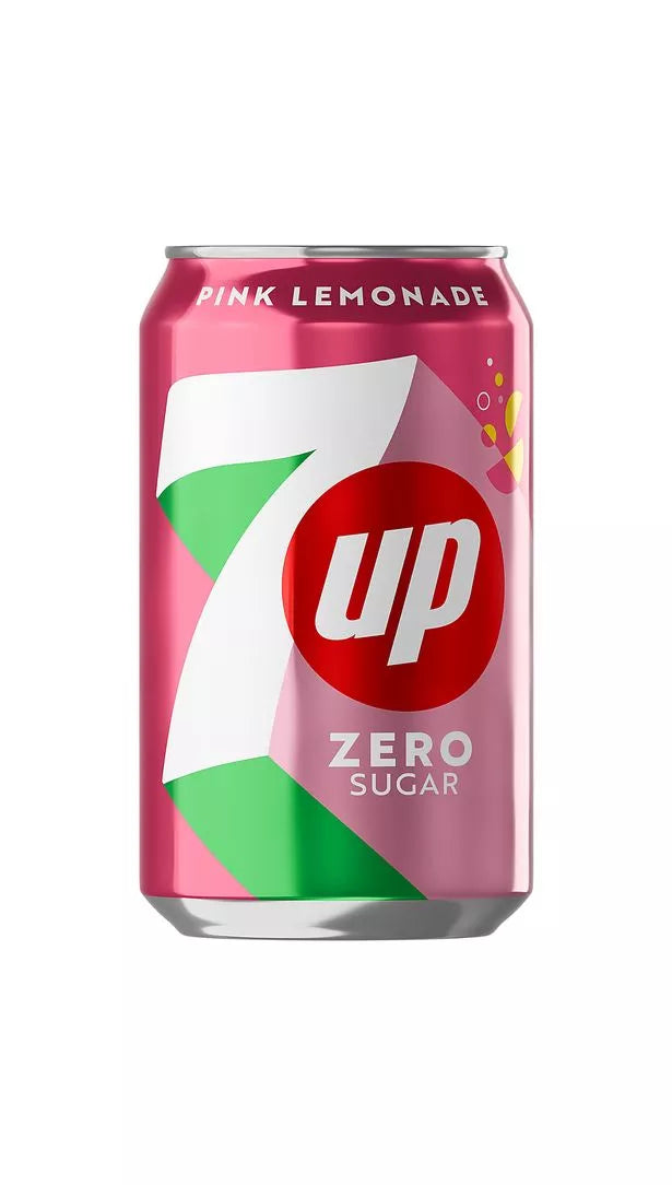 7 Up Rasbery 7up Pink Lemonade - Zero Sugar – Exotic Snack Guys