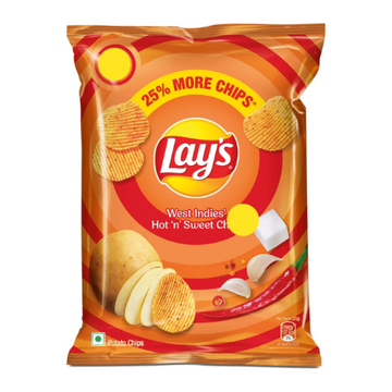 Lays West Indies Hot & Sweet chili 50g Bag Wholesale - Case of 30