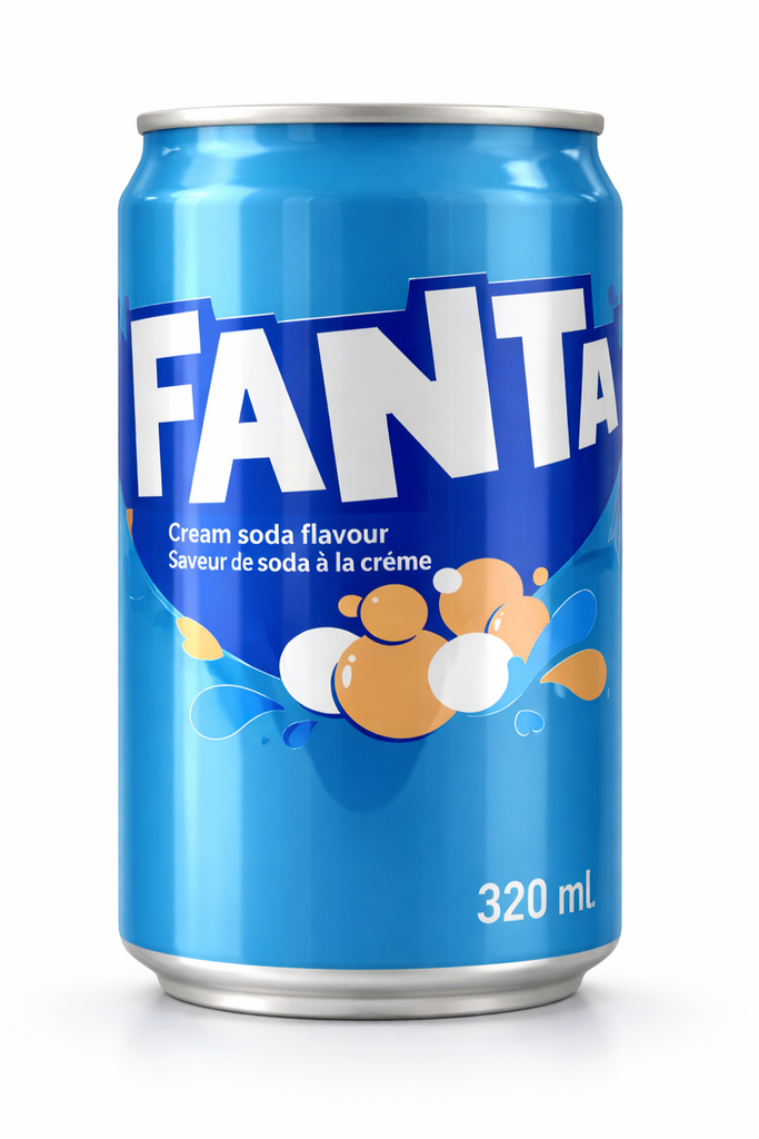 Fanta Cream Soda Flavor