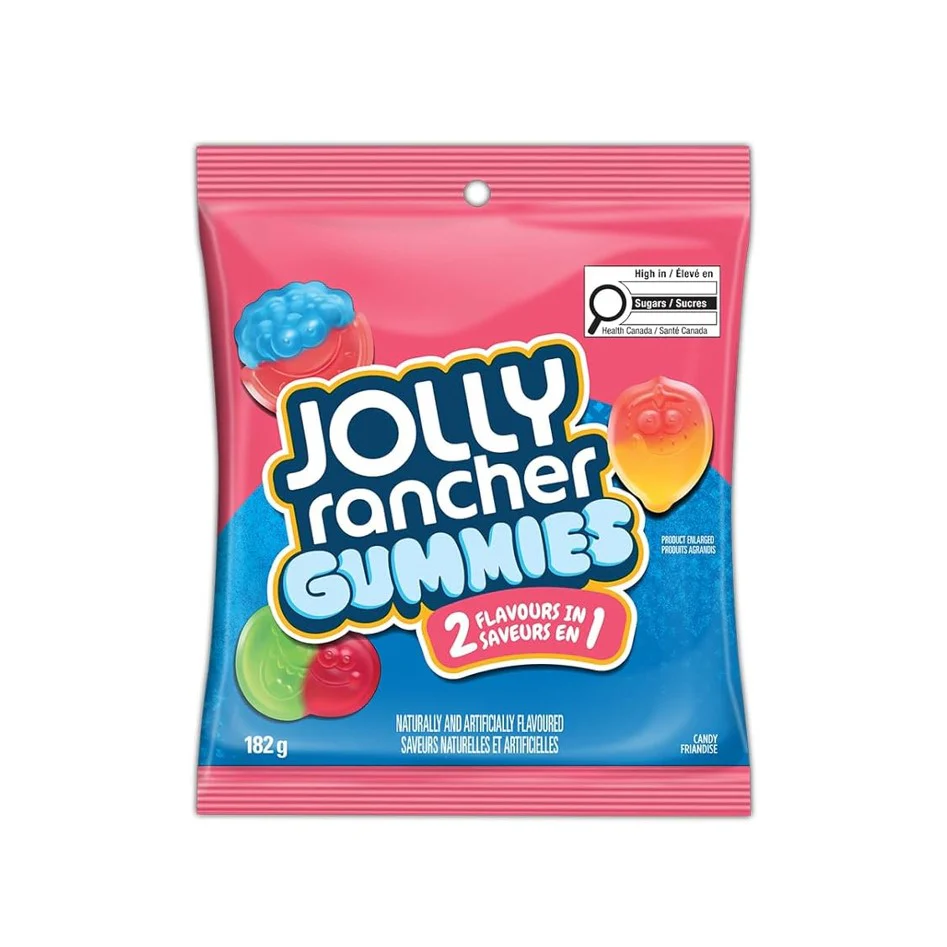 Jolly Rancher 2 in 1 Flavors	182g - Canada (Case of 12)