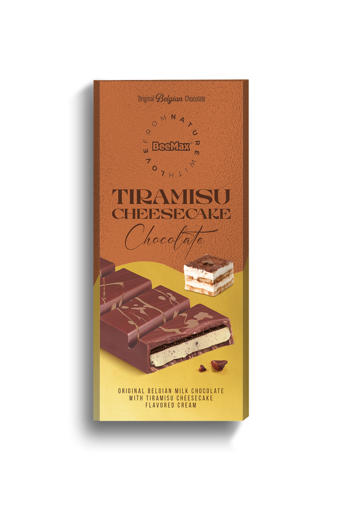 Beemax Milk Choc. & Tiramisu Cheesecake Cream Bar 3.36oz – Exotic Snack ...