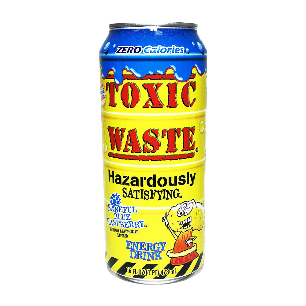 Toxic Waste Baneful Blue Raspberry – Exotic Snack Guys