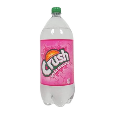 Crush Cream Soda Clear 2 Liters Wholesale - Case of 8