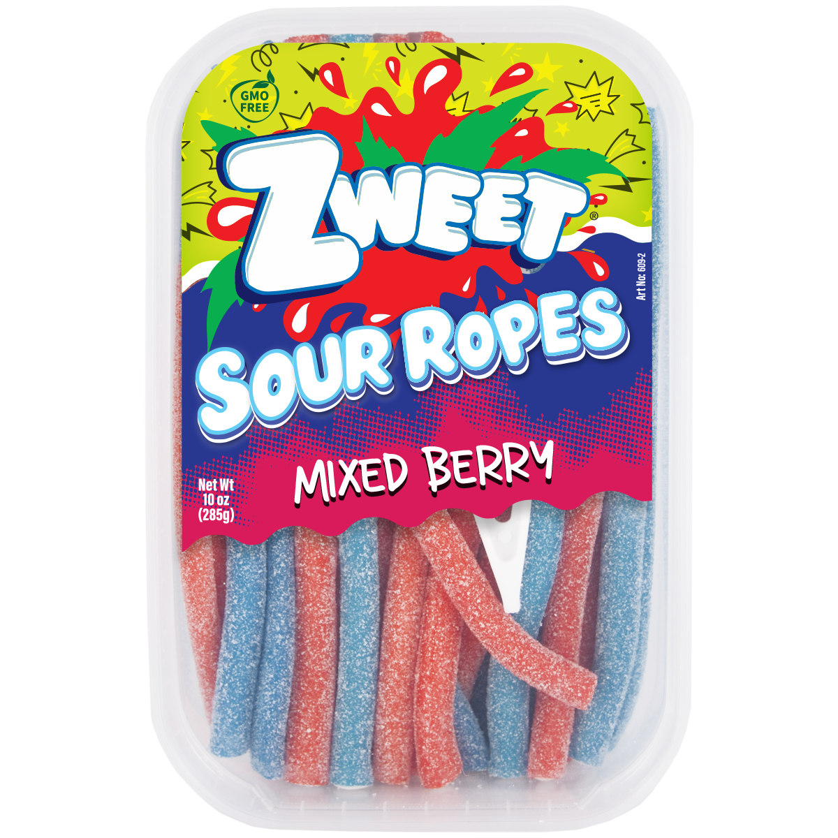 Sour Mixed Berry Ropes | Zweet | 10 oz – Exotic Snack Guys