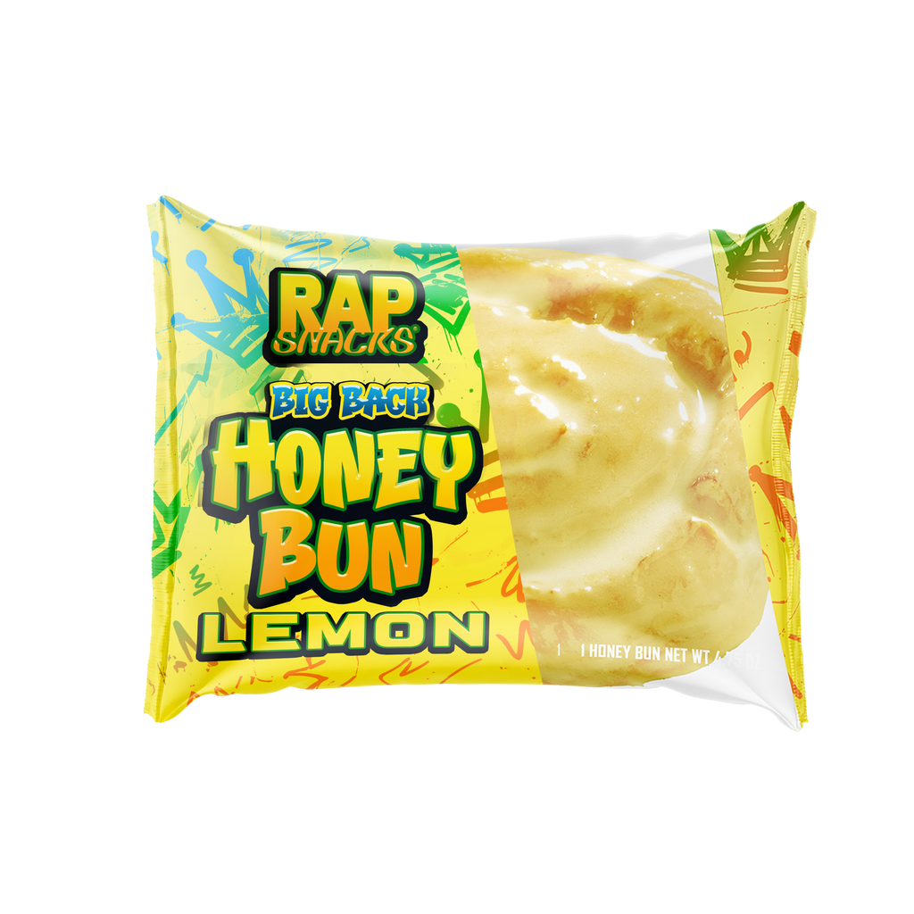 Rap Snacks Big Back Lemon Honey Buns (4.75oz) (12-Pack) – Exotic Snack Guys