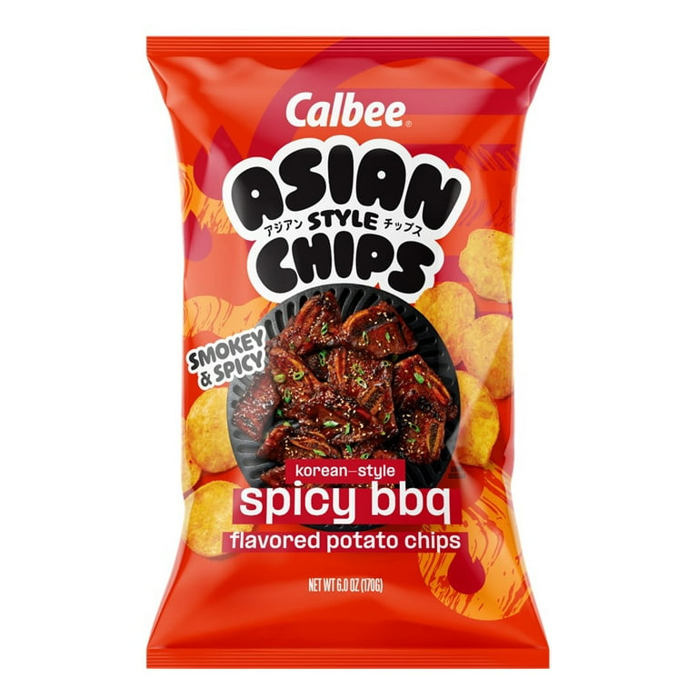 Calbee Korean Spicy BBQ Chips