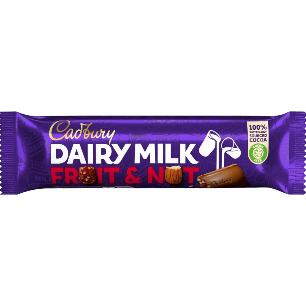 Cadbury Dairy Milk Fruit & Nut Bar