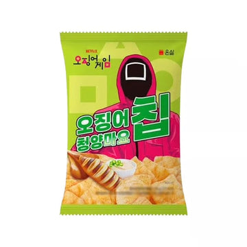 Squid Games Spicy Mayo Chips