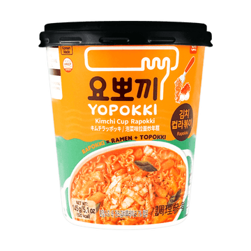 Yopokki Spicy Kimchi Cup Rapokki