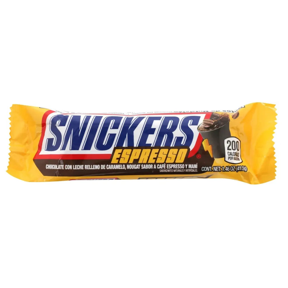 Snickers Espresso – Exotic Snack Guys