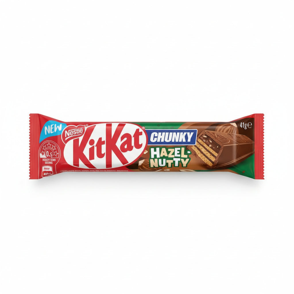 KitKat - Chunky Hazel Nutty - 1.44 Oz - United Arab Emirates