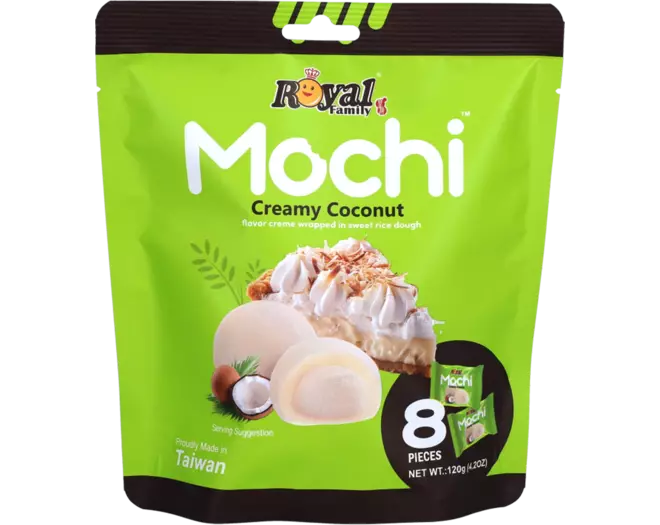 Royal Family Mochi Creamy Coconut - 120g