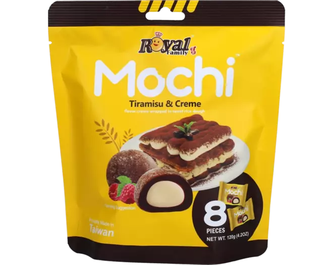 Royal Family Mochi Tiramisu & Creme - 120g