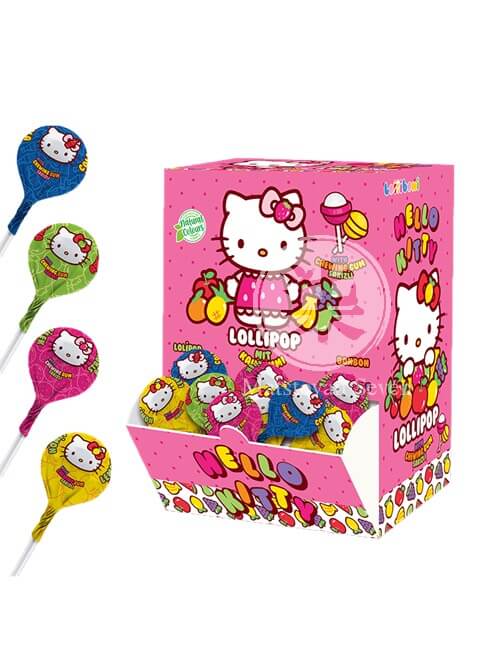 Hello Kitty - Lollipop With Gum - Single Piece – Exotic Snack Guys