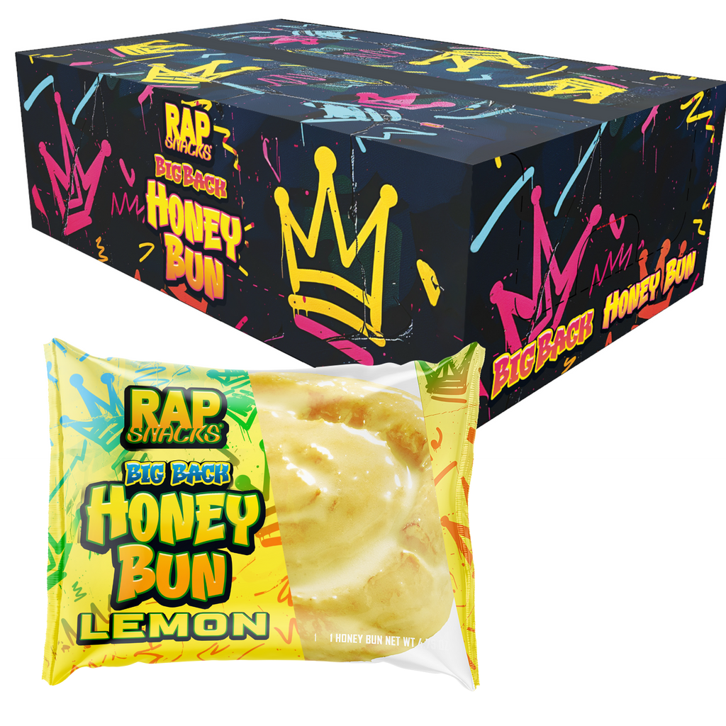 Rap Snacks Big Back Lemon Honey Buns (4.75oz) (12-Pack) – Exotic Snack Guys
