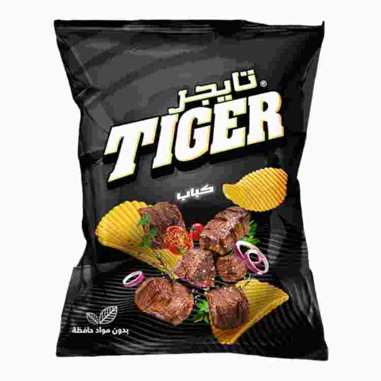 Tiger Chips Kebab 90g - Egypt Case of 12