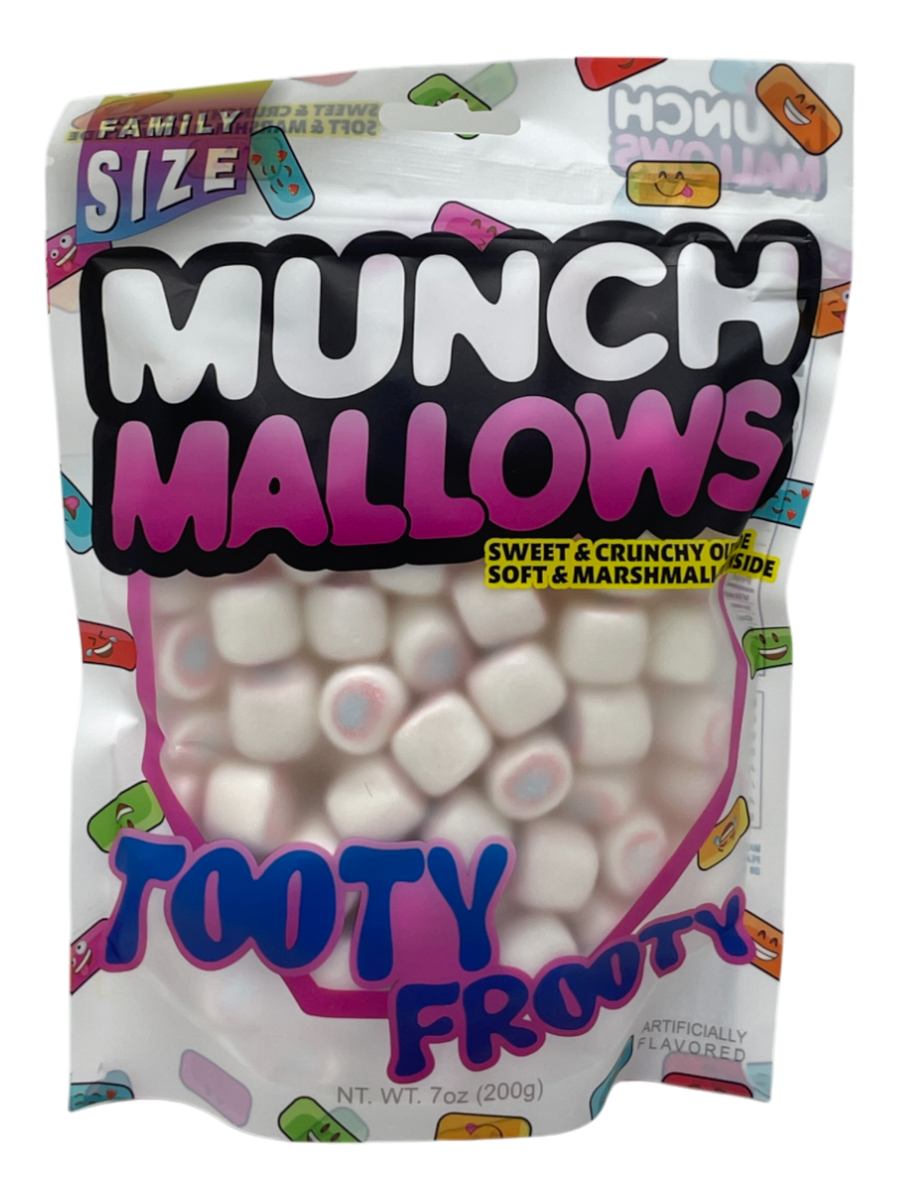 Munch Mallows - Marshmallow Candy - Unique Novelty Candy: Tooty Frooty ...
