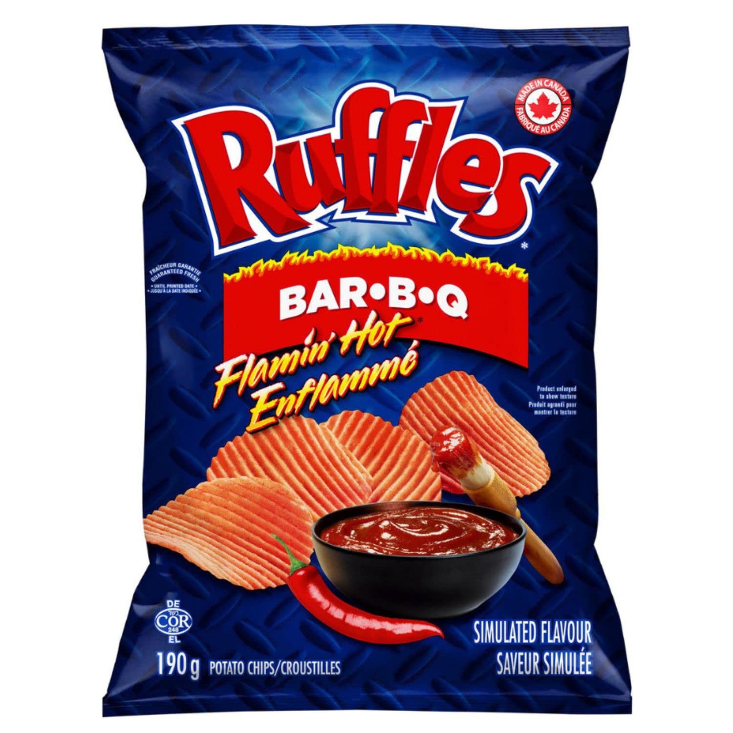 hot bbq ruffles