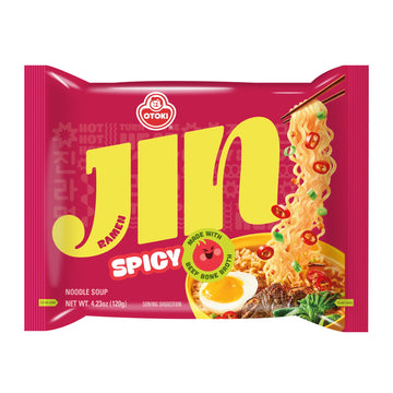 Jin Spicy Noodle Soup with Beef Bone Broth - 120g
