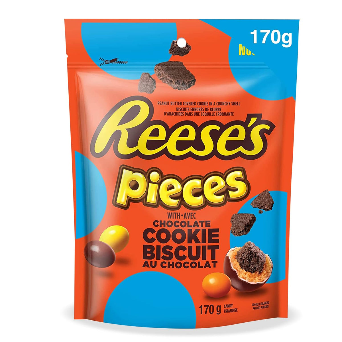 Reese's Cookie Bites 170g Bar Wholesale Case of 12 Exotic Snack Guys