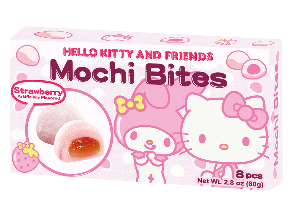Hello Kitty Mochi Bites - Strawberry