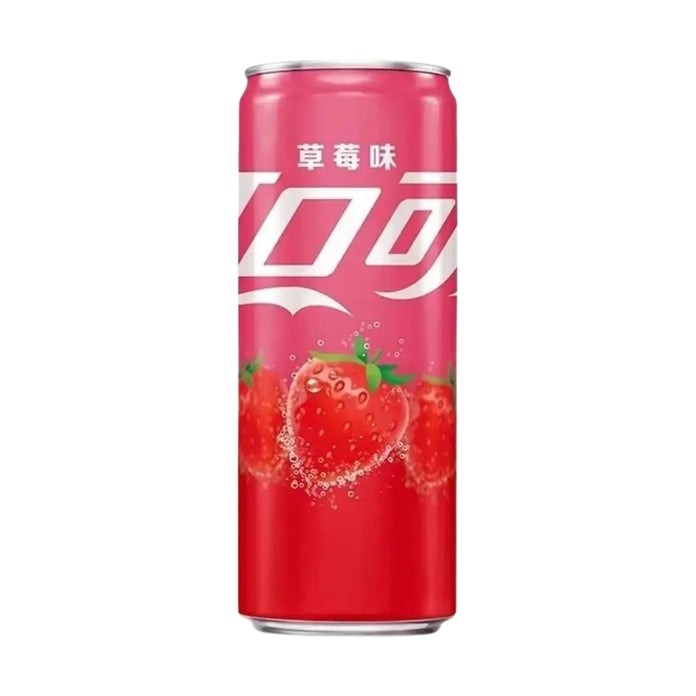 Coca Cola Strawberry Can 330ml Wholesale - Case of 24