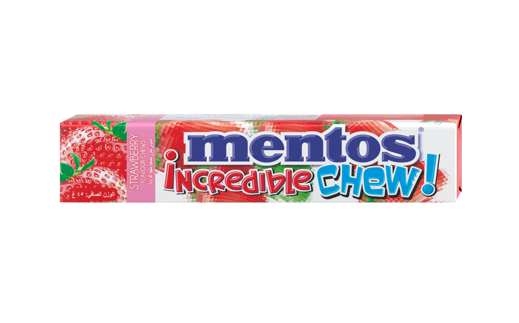 Mentos Incredible Chew - Strawberry