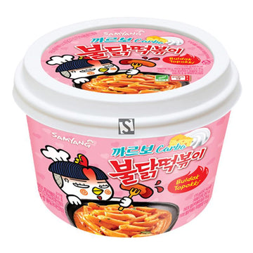 Buldak Carbonara Spicy Chicken Topokki