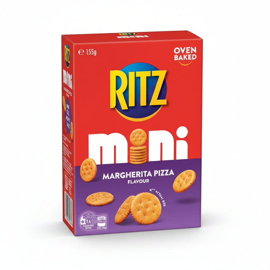 Ritz - Mini - Margherita Pizza Flavor - 5.46 Oz - Australia – Exotic ...
