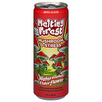 Melting Forest Watermelon Elderflower Mushroom Energy Drink - Zero Sugar
