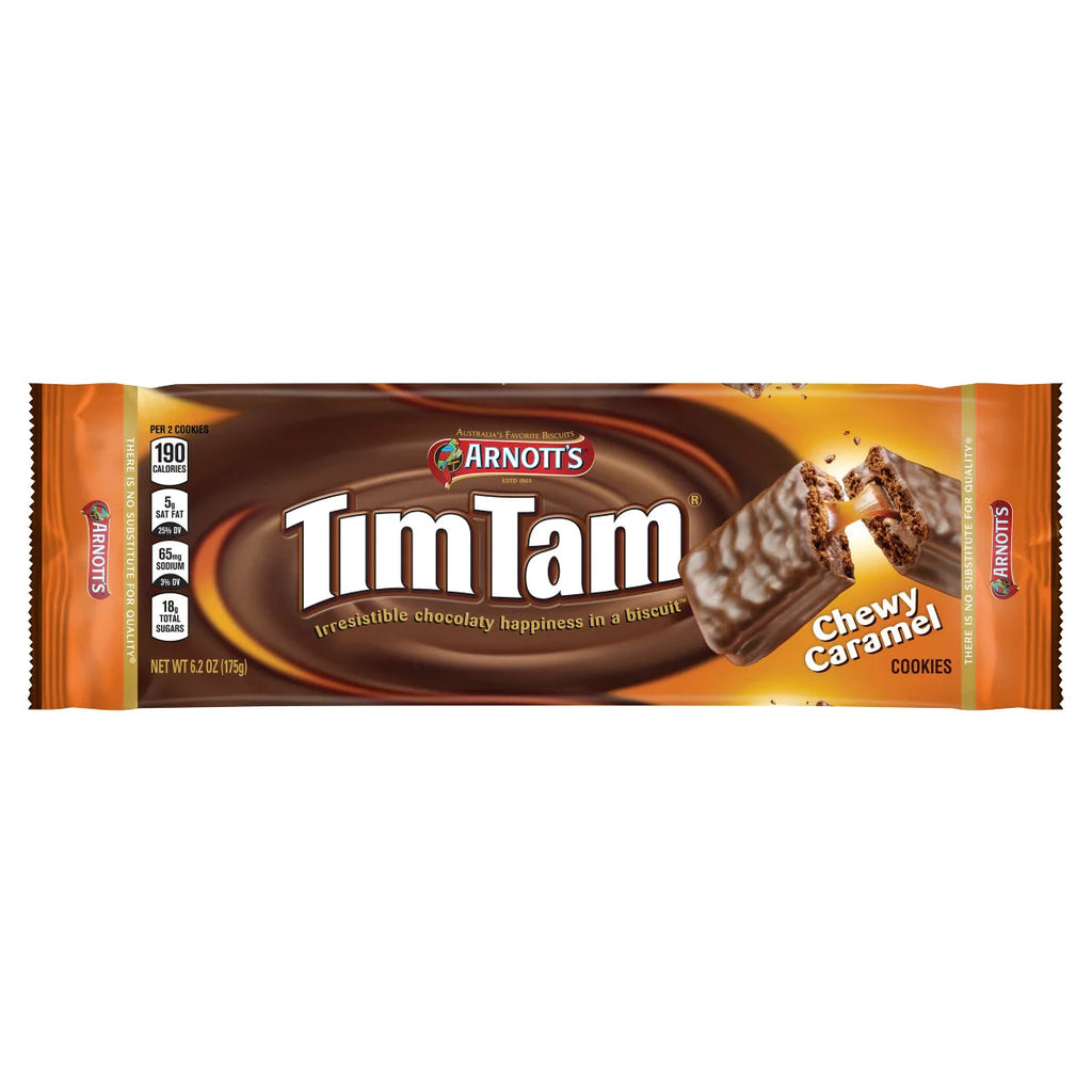 Tim Tam Chewy Caramel Cookies 200g - Australia (Case of 12)