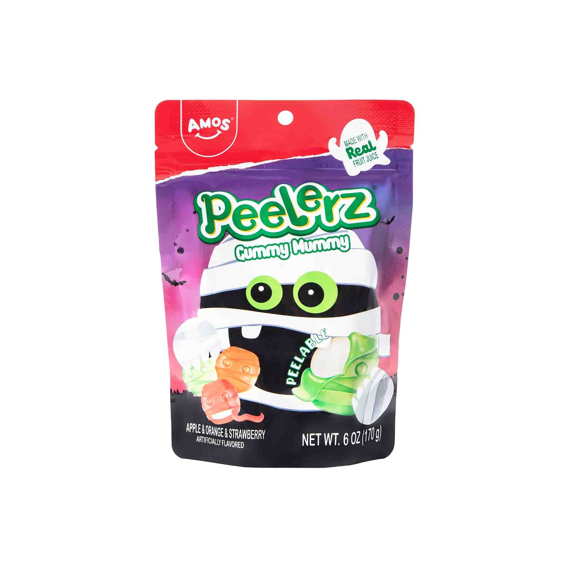 Amos Peelerz Gummy Mummy - 170g – Exotic Snack Guys