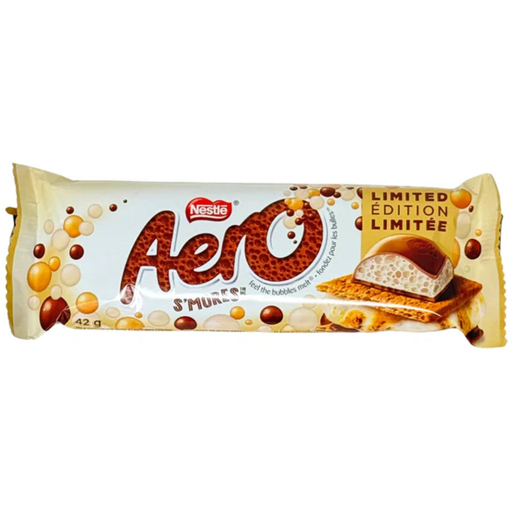 Aero S'mores chocolate bar 42g Box of 24 CANADA