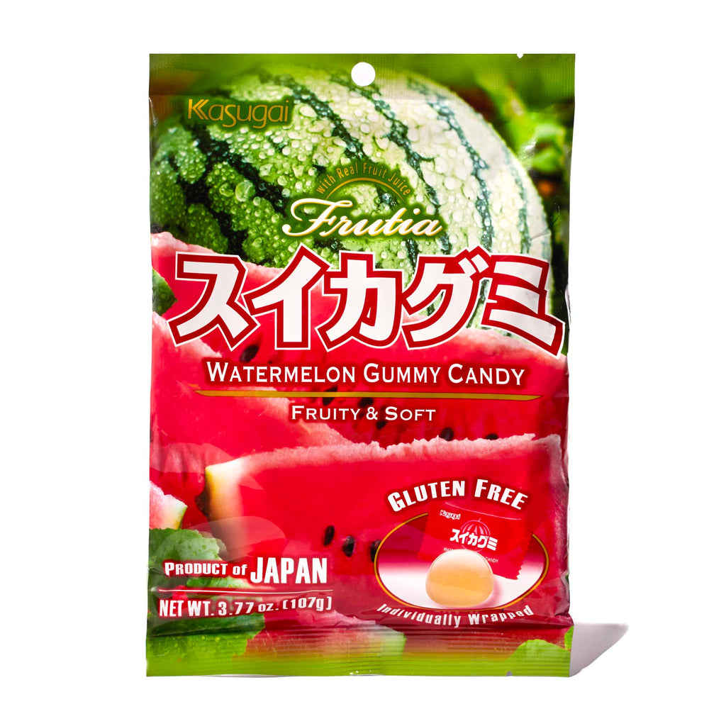 Kasugai Fruitia Water Melon Gummy Candy - 107g