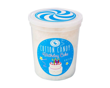 Chocolate Story Birthday Cake Cotton Candy