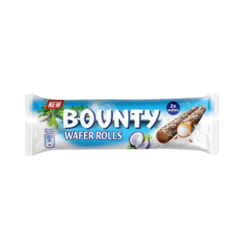 Bounty Wafer Rolls 22.5g box of 24 EGYPT