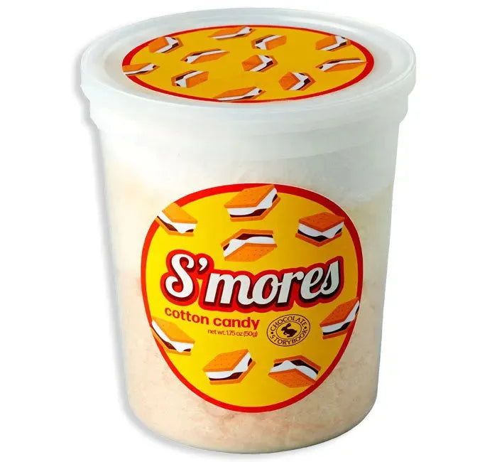 Chocolate Story Cotton Candy  - Smores